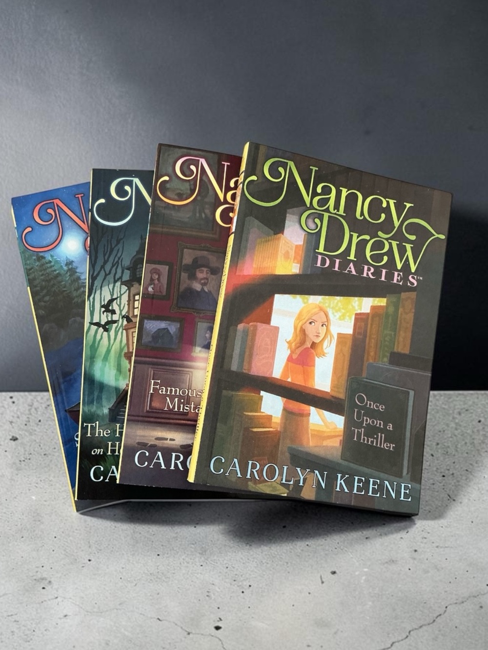 🆕 4 Nancy Drew Diaries Books